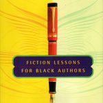 The cover of Free Within Ourselves by Jewell Parker Rhodes has a color block yellow and green background with a pen in the foreground.